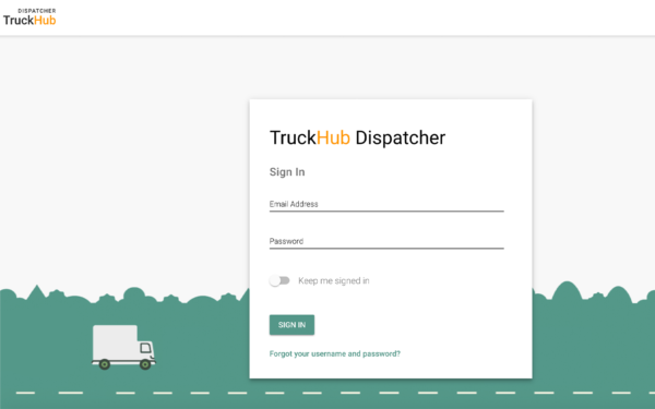 TruckHub Login